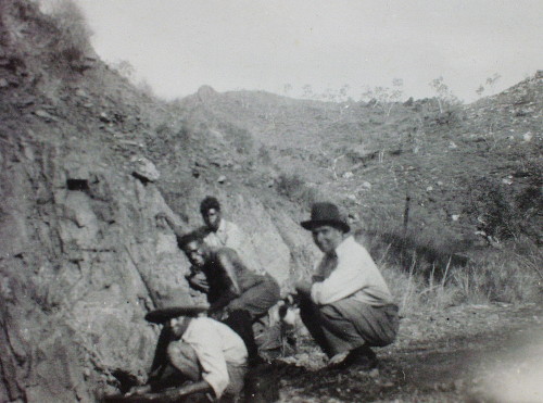 Huegel at Rockhole about 1934