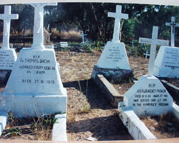 Grave of Br. Kasparek, Br. Bachmair and Br. Pusken