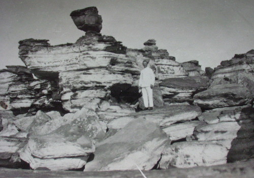 Fr. Spangenberg at Lombadina